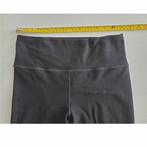 Vuori Clean Elevation Legging Black Heather High Rise 7/8 Performance Womens S